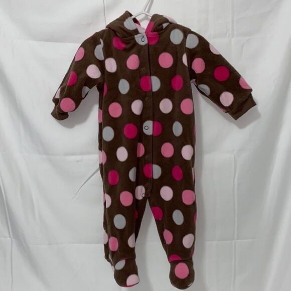 👕Carter’s Outdoor Fleece One Piece Coverall - Picture 1 of 3
